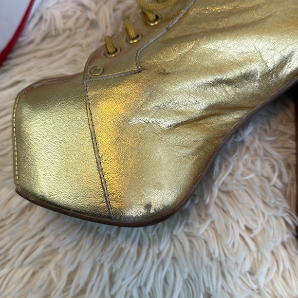 Gold Jeffrey Campbell Litas - Picture 5 of 11